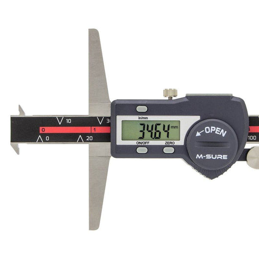 m sure ms 542 150 digital depth gauge with hook 0 150mm 0 6 inch ms 542 series