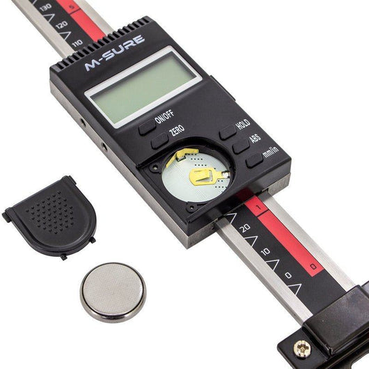 m sure ms 272 100 digital linear scale metric imperial measuring micrometer 100mm 4 inch ms 272 series