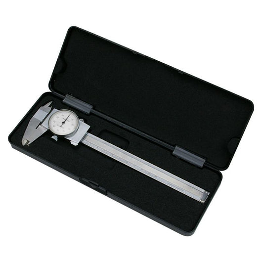 150mm machine dro dial caliper with metric white face