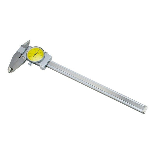 200mm machine dro dial caliper with metric yellow face