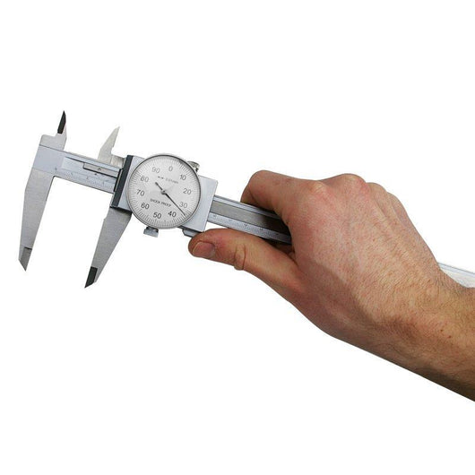 300mm machine dro dial caliper with metric white face