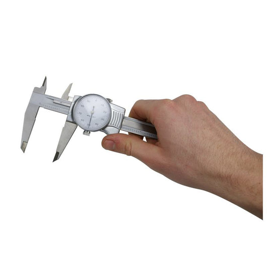 12 machine dro dial caliper with white face