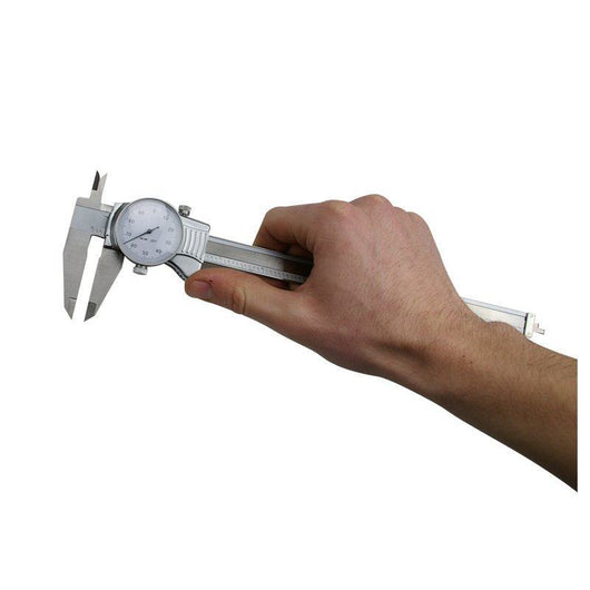 8 machine dro dial caliper with white face