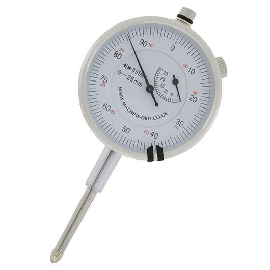 0 25mm range metric dial indicator gauge