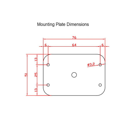 rotary angle encoder and remote display with a 6mm diameter shaft