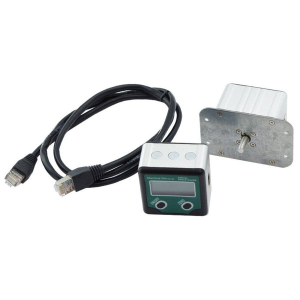 rotary angle encoder and remote display with a 6mm diameter shaft