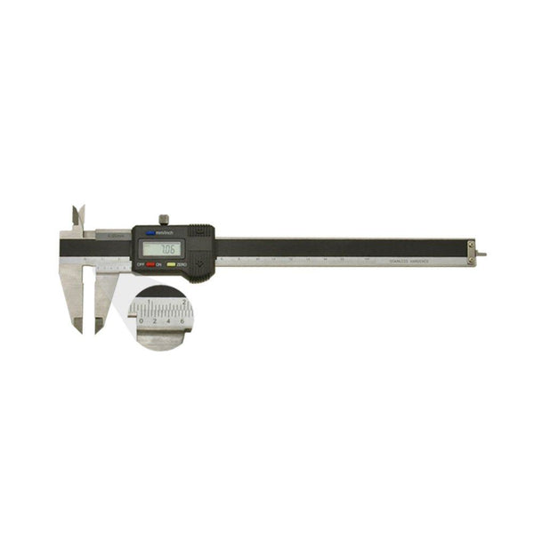 dual readout calipers with digital display and vernier graduations 150mm 6