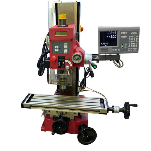 sieg sx3 milling machine 2 axis dro digital readout kit magnetic encoders mill not included