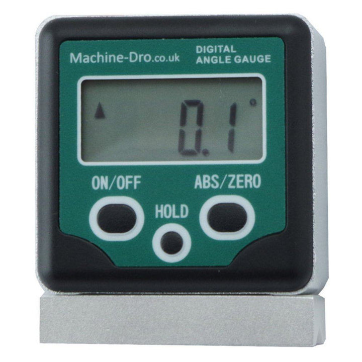 Digital Angle Gauge with Magnetic V-Groove Base