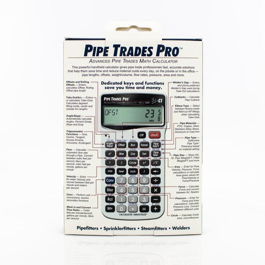 calculated industries pipe trades pro