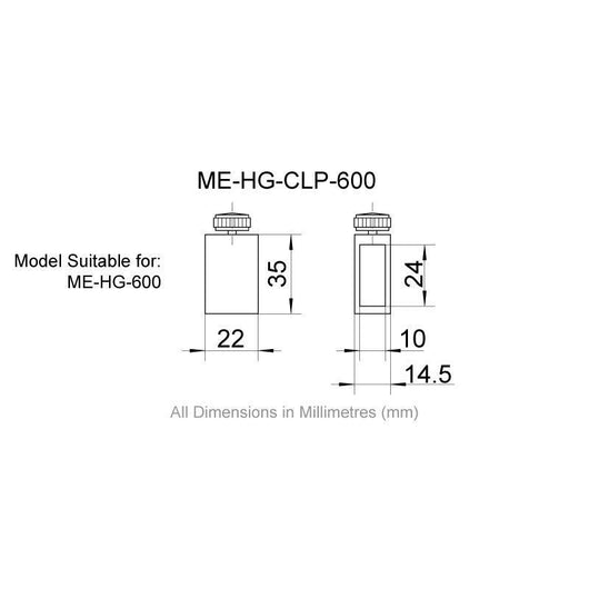 scribe clamp for a 600mm machine dro digital height gauge