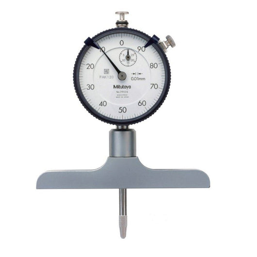 0 210mm mitutoyo 7213 dial depth gauge metric