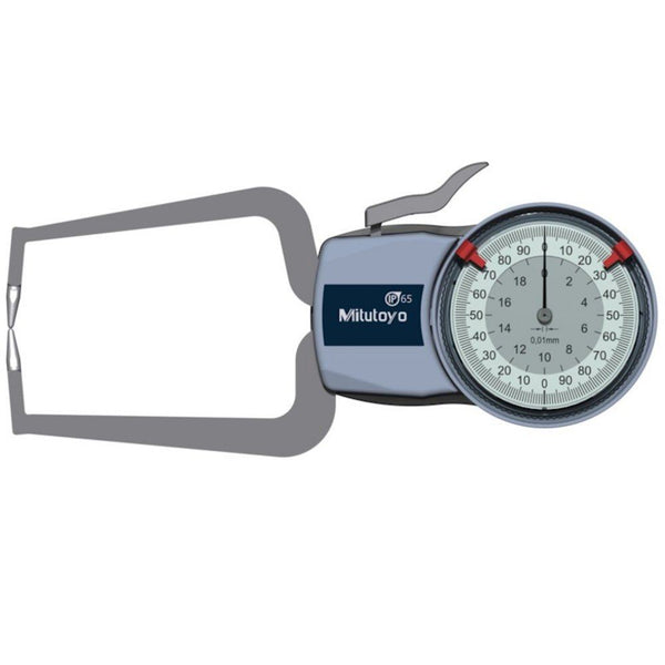 Mitutoyo External Dial Caliper 0-20mm 0.01mm 209-404