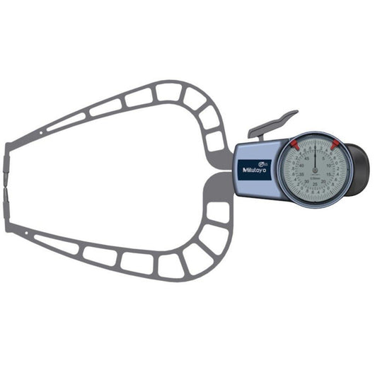 mitutoyo external dial caliper 0 50mm 0 05mm 209 911