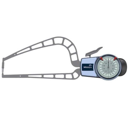 mitutoyo external dial caliper 0 2 0 001 209 917