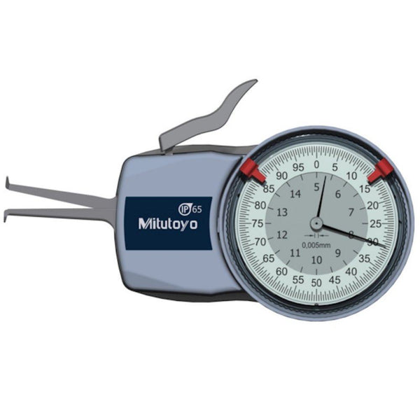 mitutoyo internal dial caliper gauge 5 15mm 0 005mm 209 301