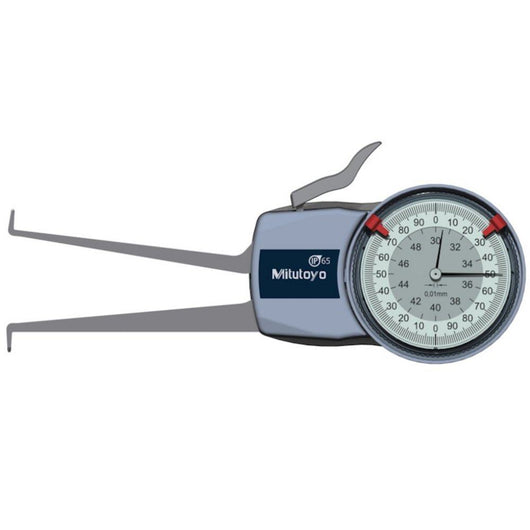 mitutoyo internal dial caliper gauge 30 50mm 0 01mm 209 304