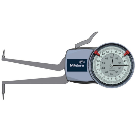 mitutoyo internal dial caliper gauge 50 70mm 0 01mm 209 306