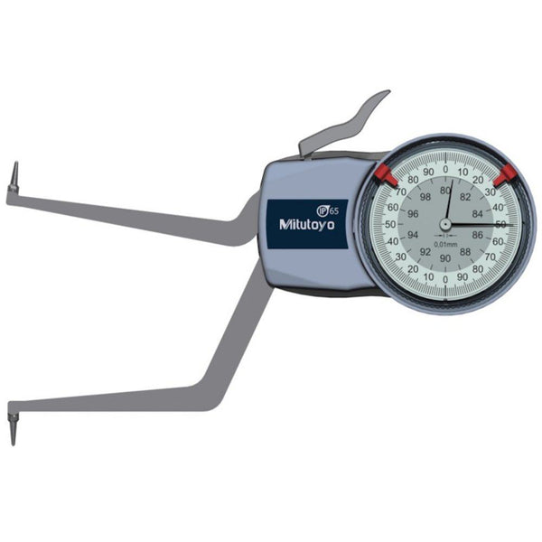 mitutoyo internal dial caliper gauge 80 100mm 0 01mm 209 309