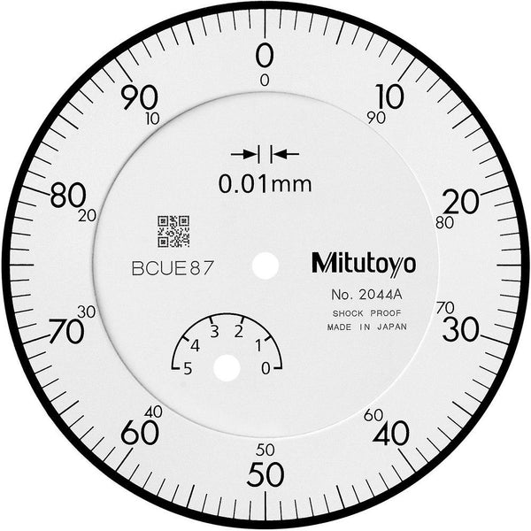 mitutoyo dial gauge lug back iso type 5mm 0 01mm 2044a