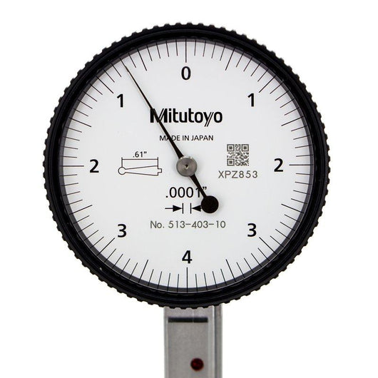 mitutoyo 0 008 horizontal dial lever test indicator 513 403 10e