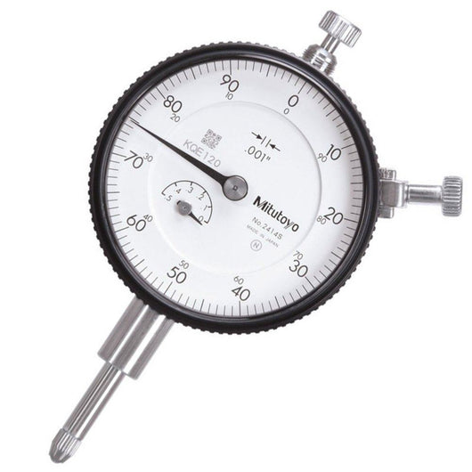 mitutoyo 0 001 graduation dial indicator 0 5 range mit 2414s