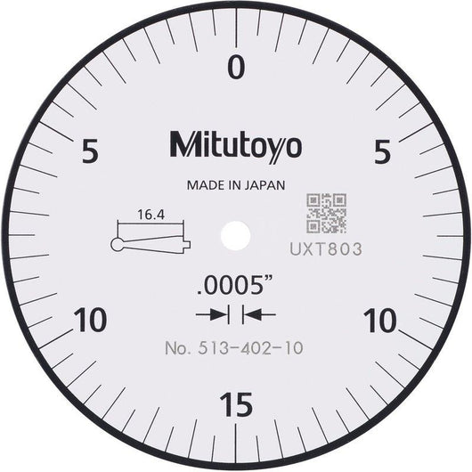 mitutoyo dial test indicator horizontal type 0 03 0 0005 4 9 52mm with bracket 513 402 10t