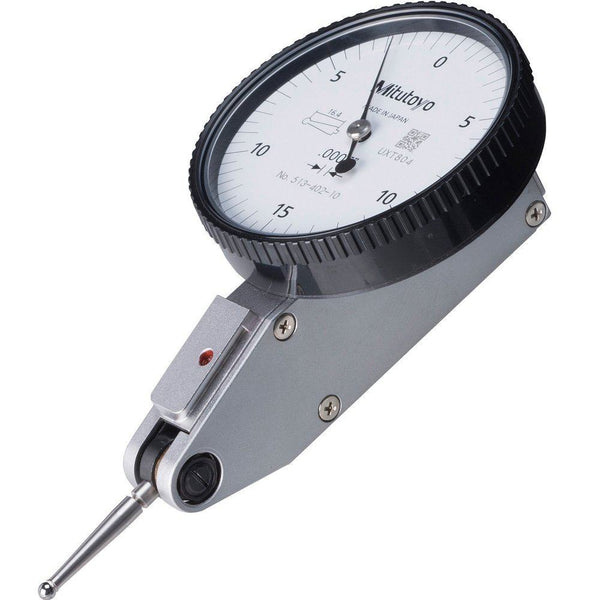 Mitutoyo Dial Test Indicator Horizontal Type 0.03" 0.0005" 4/9 52mm with Bracket 513-402-10T