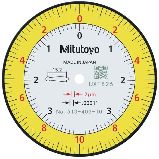 mitutoyo dial test indicator horizontal type 0 2mm 0 0075 0 002mm 0 0001 4 8mm 513 409 10t