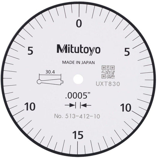 mitutoyo dial test indicator horizontal type 0 03 0 0005 9 52mm stem 513 412 10e