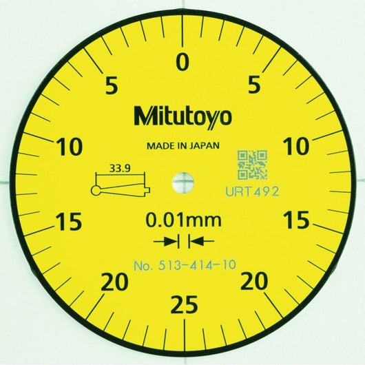 mitutoyo dial test indicator horizontal type 0 5mm 0 01mm 8mm stem 513 414 10e