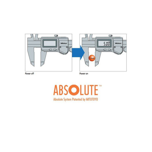 mitutoyo 500 171 20 standard digital caliper series 500 0 150mm 0 6