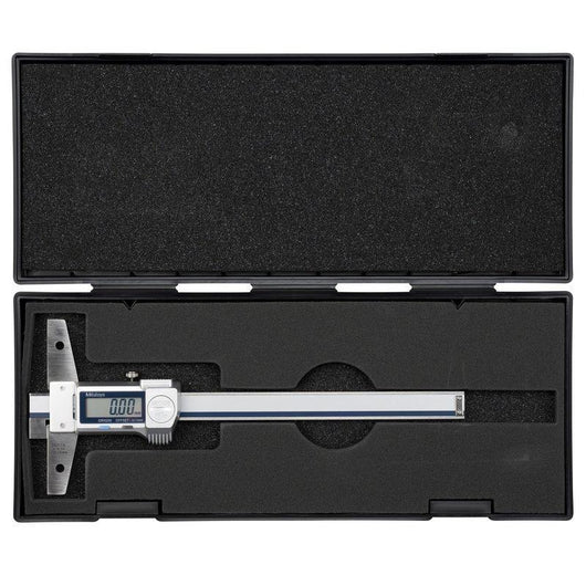 mitutoyo digital abs depth gauge ip67 hook type inch metric 0 6 0 150mm 571 264 20