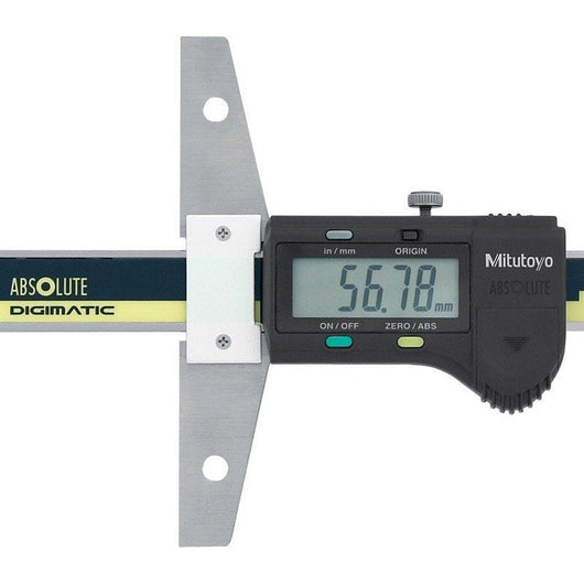 150mm 6 mitutoyo 571 211 30 absolute digimatic depth gauge with spc output