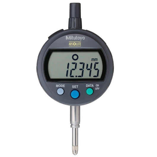 mitutoyo digital indicator id c 12 7mm 0 001mm flat back 543 390b