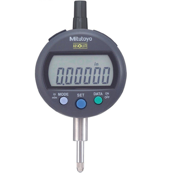 mitutoyo digital indicator id c ansi agd inch metric 0 5 0 00005 flat back 543 392b