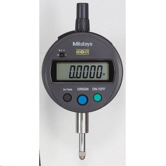 mitutoyo digital indicator id s ansi agd inch metric 0 5 0 0005 flat back 543 783b