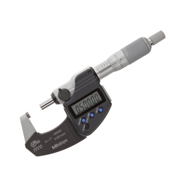 Mitutoyo 0-25mm IP65 Digital Micrometer with SPC Output - 293-330