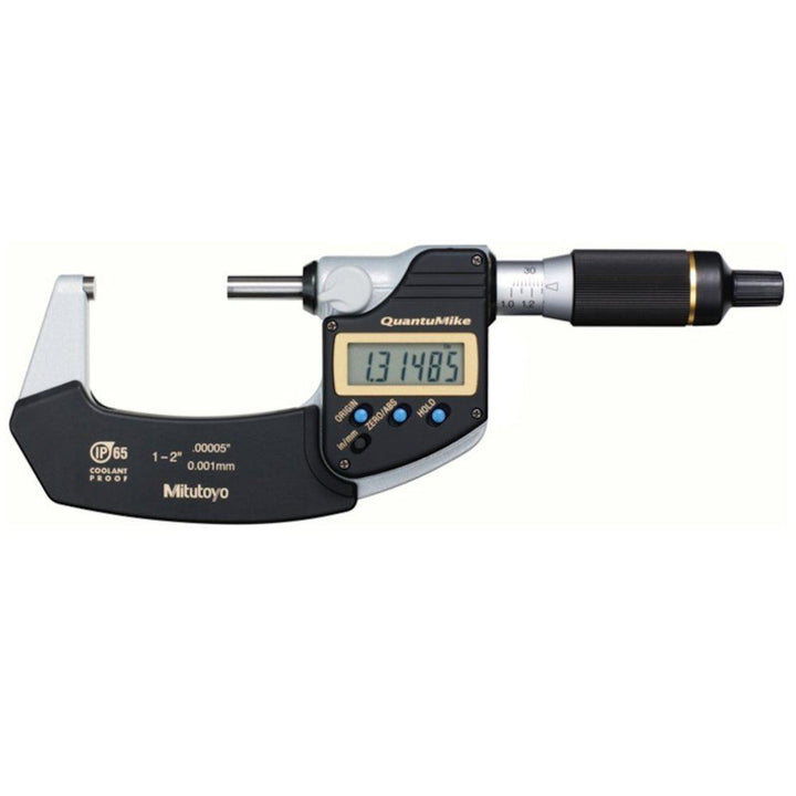 Mitutoyo Digital Micrometer QuantuMike IP65 Inch/Metric 25-50mm (1-2") 293-186-30