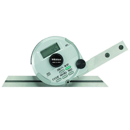 mitutoyo digital universal protractor blade length 150mm inch metric 187 551