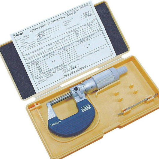 mitutoyo 0 25mm constant force micrometer 0 001mm graduation 102 707