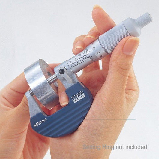 mitutoyo 0 25mm constant force micrometer 0 001mm graduation 102 707