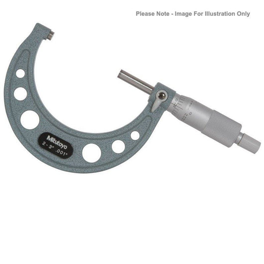 mitutoyo micrometer 3 4 with a ratchet stop