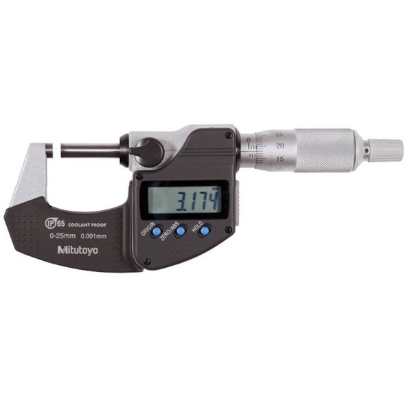 25-50mm Mitutoyo 293-231-30 Digimatic Micrometer SPC IP65- Ratchet Stop