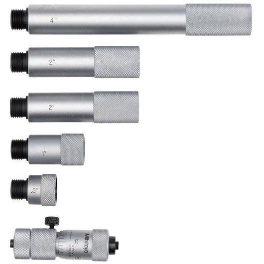 mitutoyo tubular inside micrometer carbide tipped 2 40 inches 137 219