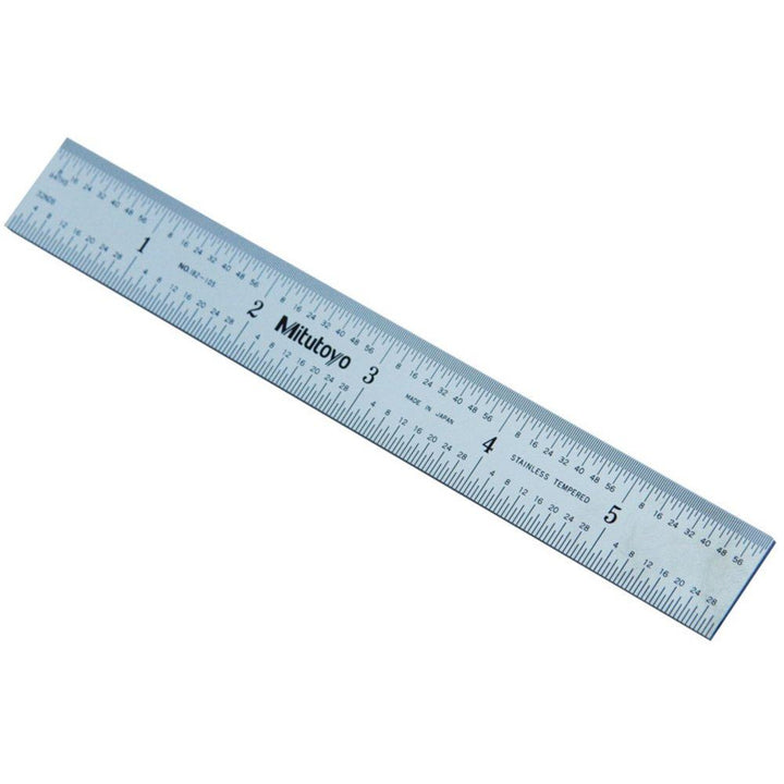 Mitutoyo Rigid Steel Engineers Rule 150mm/ 6"