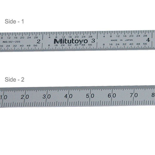 mitutoyo fully flexible steel rule 300mm 12