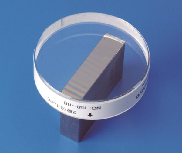 mitutoyo series 158 15mm optical flat 0 2 micron flatness 158 118