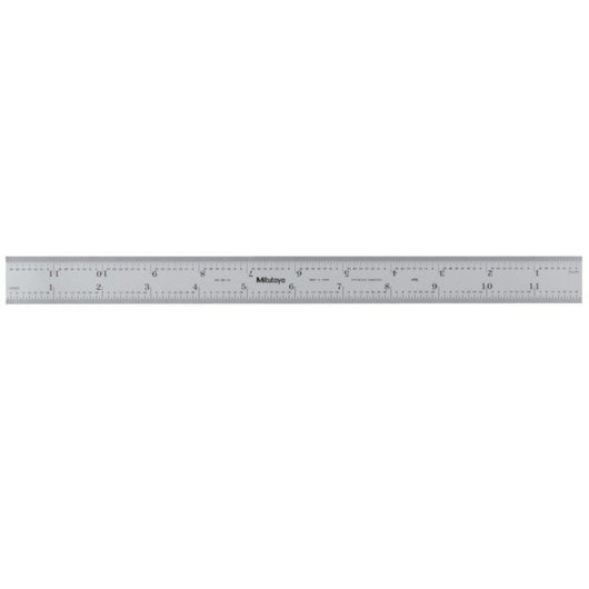 mitutoyo steel rule wide rigid rule 12 inch 182 121