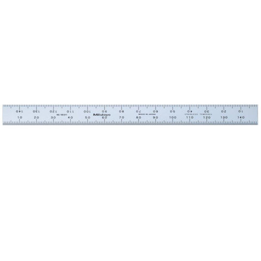 mitutoyo steel rule fully flexible rule 150mm metric 182 211